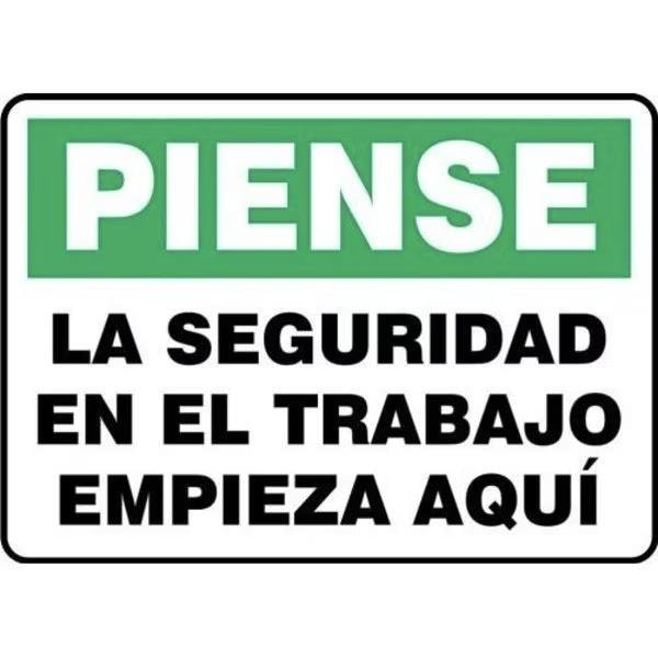 Accuform BILINGUAL OSHA NOTICE SAFETY SIGN ALL SBMTKC815VS - main